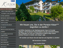 Tablet Screenshot of kitzer.at